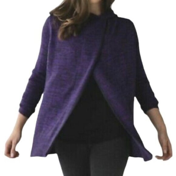 Lululemon‎ Peace Of Mind Wrap in Black Grape / Tender Violet - Picture 3 of 9